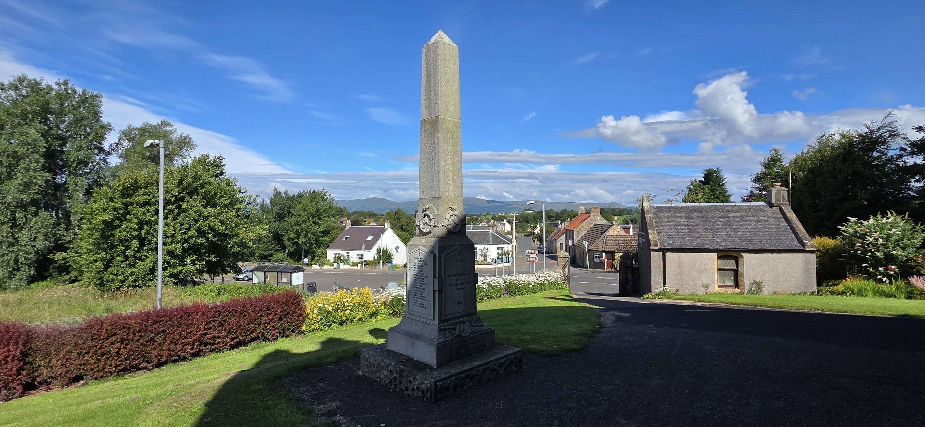 Cenotaph and session house